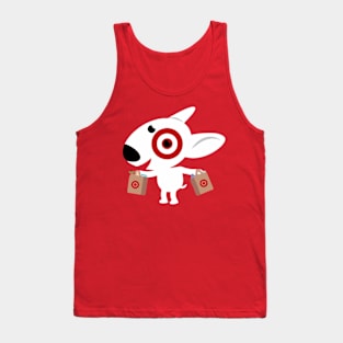 Shooping Bullseye Dog Team Member Tank Top